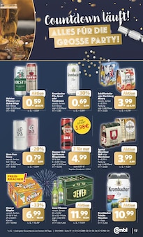 Bier im aktuellen combi Prospekt (Aurich) Bier im combi Prospekt "Markt - Angebote" mit 38 Seiten (Aurich)