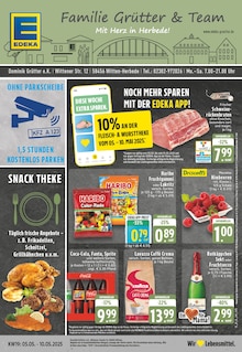 EDEKA Prospekt der Woche "Aktuelle Angebote" Seite 1, 05.05.2025 bis 10.05.2025 für Witten Aktueller EDEKA Prospekt "Aktuelle Angebote" Seite 1 von 24 Seiten für Witten