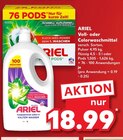 Voll- oder Colorwaschmittel Angebote von ARIEL bei Kaufland Peine für 18,99 €