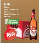 Kölsch im Angebot bei Trink und Spare in Leverkusen Kölsch Angebote von Früh bei Trink und Spare Leverkusen für 16,60 €