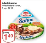 Edelcreme Angebote von Adler bei GLOBUS Speyer für 1,49 €
