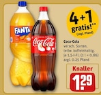 Coca-Cola im Angebot bei REWE in Ettlingen Coca-Cola Angebote von Coca-Cola bei REWE Ettlingen für 1,29 €