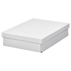 Kasten mit Deckel weiß 25x35x8 cm Angebote von FJÄDERHARV bei IKEA Darmstadt für 3,99 €