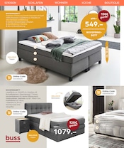 Aktueller buss Prospekt mit Boxspringbett, "Angebots-Vollsortiment", Seite 22