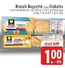 EDEKA Raesfeld - Klassik Baguette Angebot im Prospekt Klassik Baguette bei EDEKA im Raesfeld Prospekt für 1,00 €