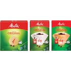 SUR TOUS LES FILTRES À CAFÉ - MELITTA en promo chez Carrefour SUR TOUS LES FILTRES À CAFÉ - MELITTA dans le catalogue Carrefour