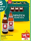Münchner Hell im Angebot bei Netto Marken-Discount in Ingolstadt Münchner Hell Angebote von Spaten bei Netto Marken-Discount Ingolstadt für 14,99 €