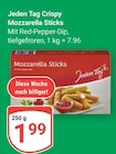 Crispy Mozzarella Sticks bei GLOBUS im Homburg Prospekt für 1,99 €