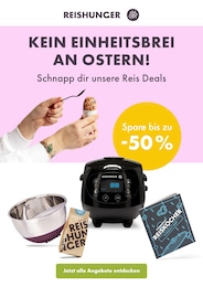 Reishunger Prospekt mit 4 Seiten