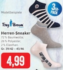 Herren-Sneaker Angebote von Tony Brown bei Kaufhaus Stolz Cuxhaven für 4,99 €