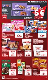 Nutella im aktuellen Kaufland Prospekt (Löhne) Nutella im Kaufland Prospekt "Hier bin ich richtig" mit 76 Seiten (Löhne)