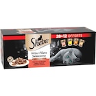 Sachets repas Mini filets en sauce pour chat - SHEBA en promo chez Carrefour Sachets repas Mini filets en sauce pour chat - SHEBA dans le catalogue Carrefour