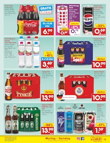 Coca Cola im Netto Marken-Discount Prospekt "Aktuelle Angebote" mit 59 Seiten (Erftstadt)