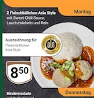 Fleischbällchen Asia Style bei GLOBUS im Prospekt "" für 8,50 €