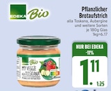 Pflanzlicher Brotaufstrich von Edeka Bio im aktuellen EDEKA Prospekt für 1,11 €