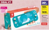 Carrefour Market - Console Switch Lite «Turquoise» : offre du catalogue Promo Console Switch Lite «Turquoise» à 169,95 € dans le catalogue Carrefour Market "Vos envies | Nos promos"