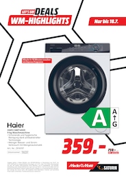 MediaMarkt Saturn Waschmaschine im Prospekt MediaMarkt Saturn Waschmaschine im Prospekt