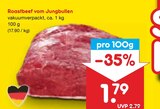 Roastbeef vom Jungbullen im Angebot bei Netto Marken-Discount in Melle Roastbeef vom Jungbullen Angebote bei Netto Marken-Discount Melle für 1,79 €