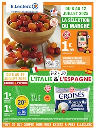 Prospectus Supermarchés de E.Leclerc à Aiguës-Vives: "TOUT CE QUI COMPTE POUR VOUS EXISTE À PRIX E.LECLERC", 56 pages, 08/07/2025 - 19/07/2025