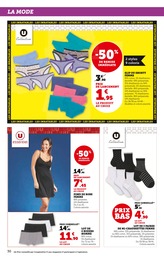 Offre Chaussettes dans le catalogue Super U du moment à la page 30