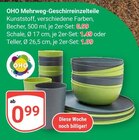 Mehrweg-Geschirreinzelteile Becher Angebote von OHO bei GLOBUS Altenburg für 0,99 €