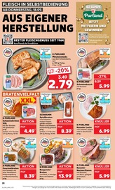Schweinebauch im Kaufland Prospekt in Erkelenz Aktueller Kaufland Prospekt mit Schweinebauch, "KNÜLLER", Seite 28