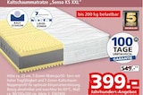 Aktuelles Kaltschaummatratze Senso KS XXL Angebot bei Segmüller in Darmstadt ab 399,00 €