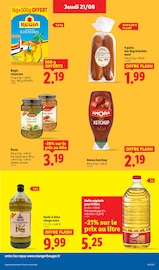 Huile d'olive vierge Angebote im Prospekt "XXL GRAND FORMAT MINI PRIX" von Lidl auf Seite 21
