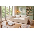 Canapé compressé beige - CARREFOUR HOME - Carrefour à Franconville Canapé compressé beige - CARREFOUR HOME en promo chez Carrefour Franconville à 189,00 €