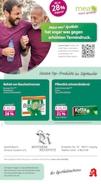 mea - meine apotheke Prospekt für Leipzig mit 4 Seiten mea - meine apotheke Prospekt für Leipzig: "Unsere September-Angebote", 4 Seiten, 01.09.2025 - 30.09.2025
