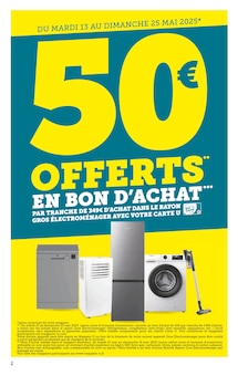 Catalogue Super U de la semaine 19, "Super U", page 2, 13/05/2025 - 25/05/2025 Prospectus Super U en cours, "Super U", page 2 sur 12