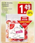 Deutsche Tafeläpfel Angebot im WEZ Prospekt Deutsche Tafeläpfel im WEZ Prospekt zum Preis von 1,49 €