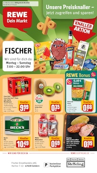 REWE Prospekt Dein Markt mit 34 Seiten