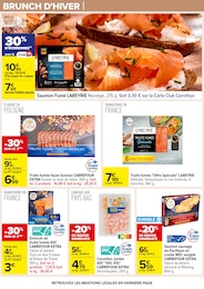 Offre Saumon Fumé dans le catalogue Carrefour du moment à la page 8