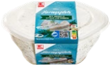 Heringsfilets in Sauce von K-Classic für 1,49 € bei Kaufland im Angebot Heringsfilets in Sauce von K-Classic im aktuellen Kaufland Prospekt