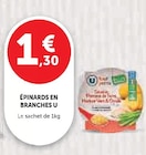 Épinards en branches à Super U dans Vernet-les-Bains