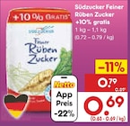 Aktuelle Zucker Angebote bei Netto Marken-Discount in Recklinghausen Aktuelles Feiner Rüben Zucker Angebot bei Netto Marken-Discount in Recklinghausen ab 0,69 €
