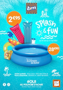 Prospectus B&M en cours, "SPLash &fun", page 1 sur 28