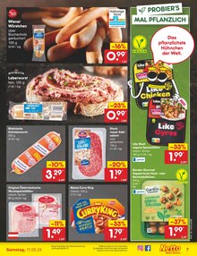 Würstchen im Netto Marken-Discount Prospekt "Aktuelle Angebote" mit 55 Seiten (Düsseldorf)