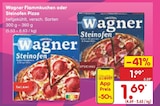 Flammkuchen oder Steinofen Pizza im Angebot bei Netto Marken-Discount in Ratingen Flammkuchen oder Steinofen Pizza Angebote von Wagner bei Netto Marken-Discount Ratingen für 1,69 €