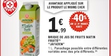 Promo Brique de jus de fruits matin fruité à 1,99 € dans le catalogue E.Leclerc à Caen