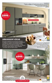 Küche im Möbel Martin Prospekt "EINFACH WOHNFÜHLEN." mit 20 Seiten (Mannheim)