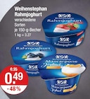 Rahmjoghurt Erdbeere von Weihenstephan im aktuellen V-Markt Prospekt für 0,49 €