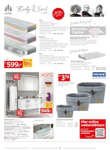 Badmöbel im XXXLutz Möbelhäuser Prospekt "NR.1 BEIM PREIS" mit 37 Seiten (Potsdam)