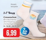 Crewsocken Angebote von I+T Brown by Stolz bei Kaufhaus Stolz Stralsund für 6,99 €