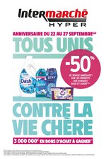 Catalogue Intermarché à Bagneux, avec 100 pages Prospectus Intermarché à Bagneux, "Tous unis contre la vie chère", 100 pages, 22/09/2020 - 27/09/2020