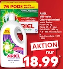 Voll- oder Colorwaschmittel von ARIEL im aktuellen Kaufland Prospekt für 18,99 €