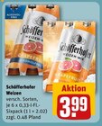 Schöfferhofer Weizen Angebote bei REWE Hildesheim für 3,99 €