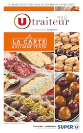 Catalogue Supermarchés Super U en cours à Monts-sur-Guesnes et alentours, "La carte automne - hiver", 40 pages, 08/10/2024 - 06/04/2025