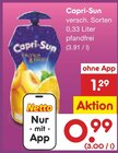 Saft Angebote von Capri-Sun bei Netto Marken-Discount Ahaus für 0,99 €